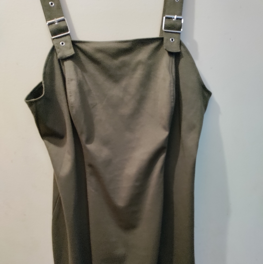 Army green dress